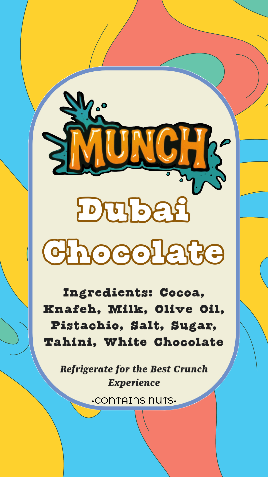 Dubai Chocolate - Not for pet consumption