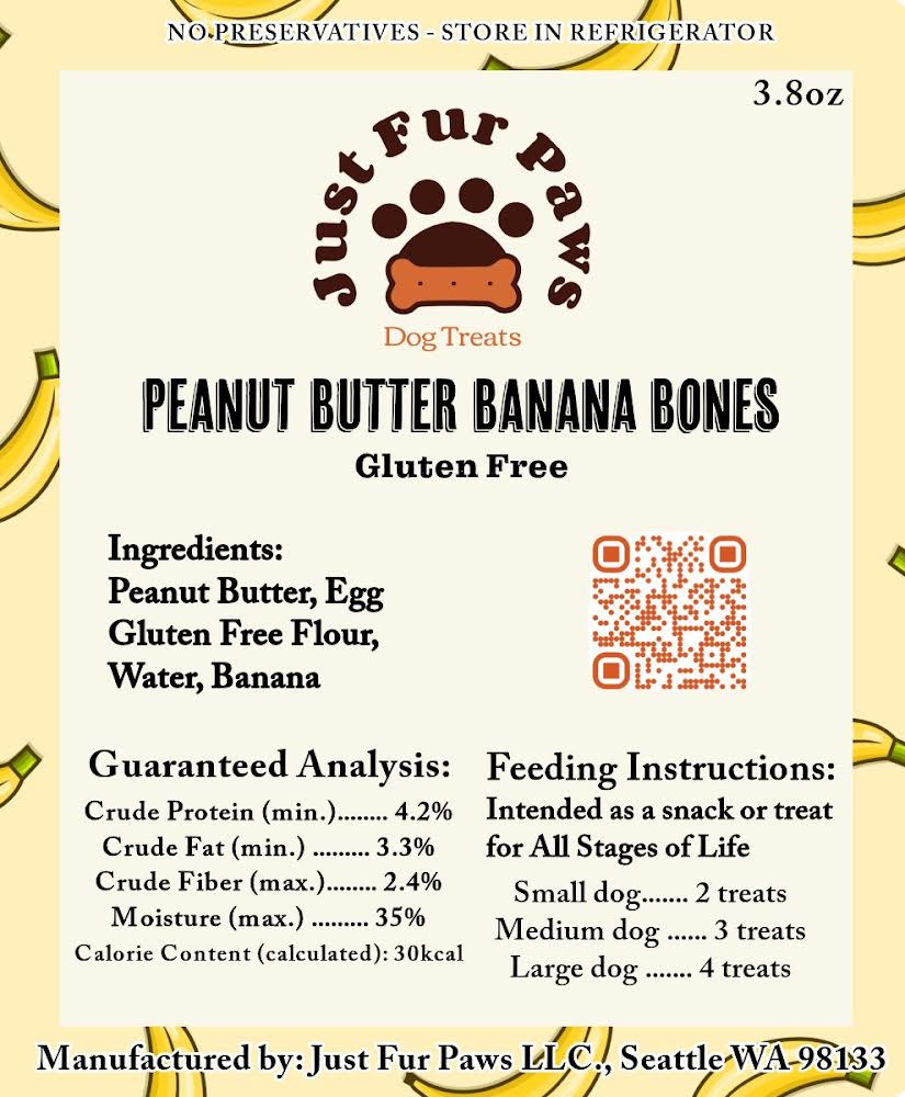 Peanut Butter Banana Bones