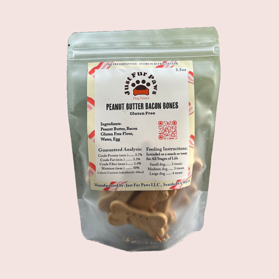 Peanut Butter Bacon Bones