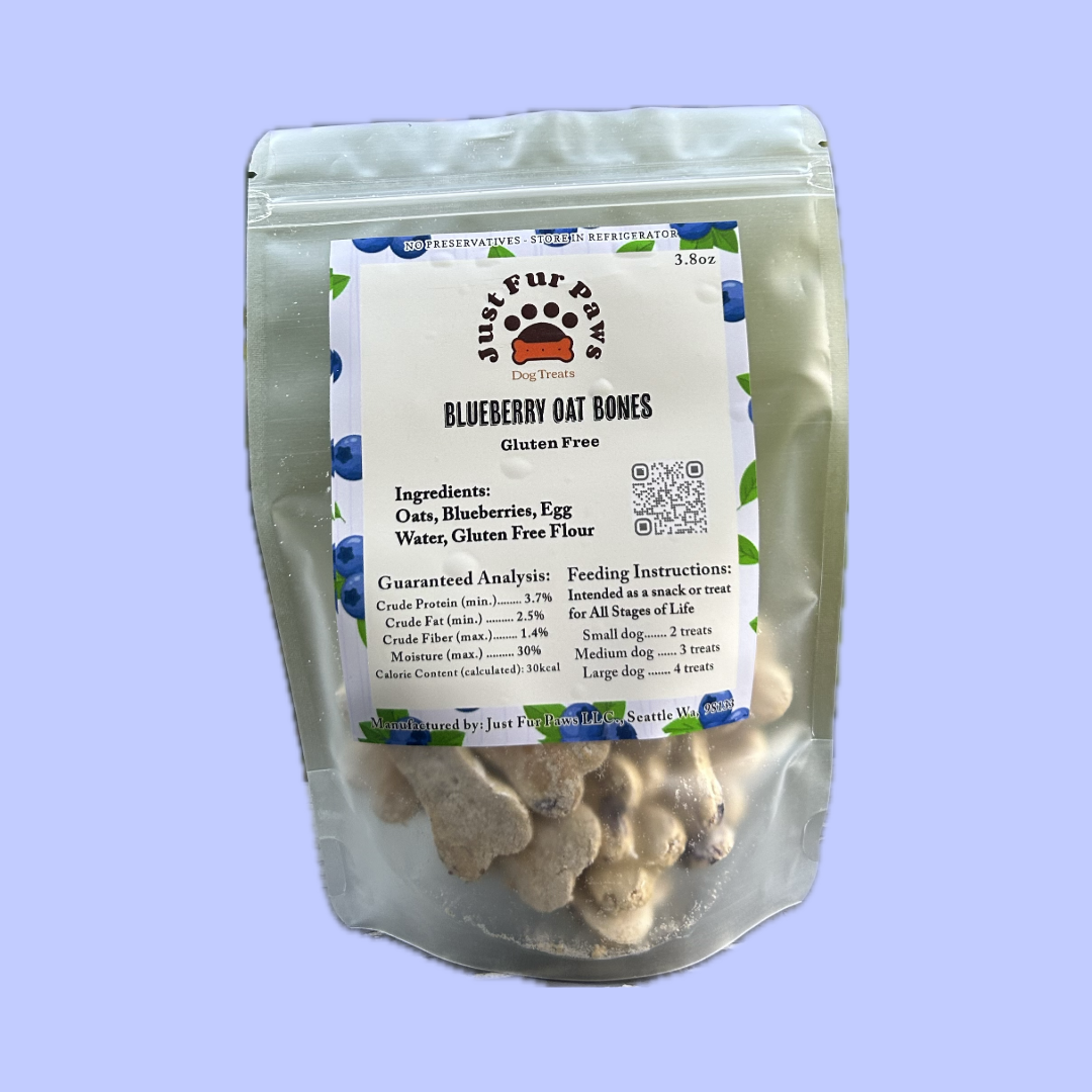 Blueberry Oat Bones