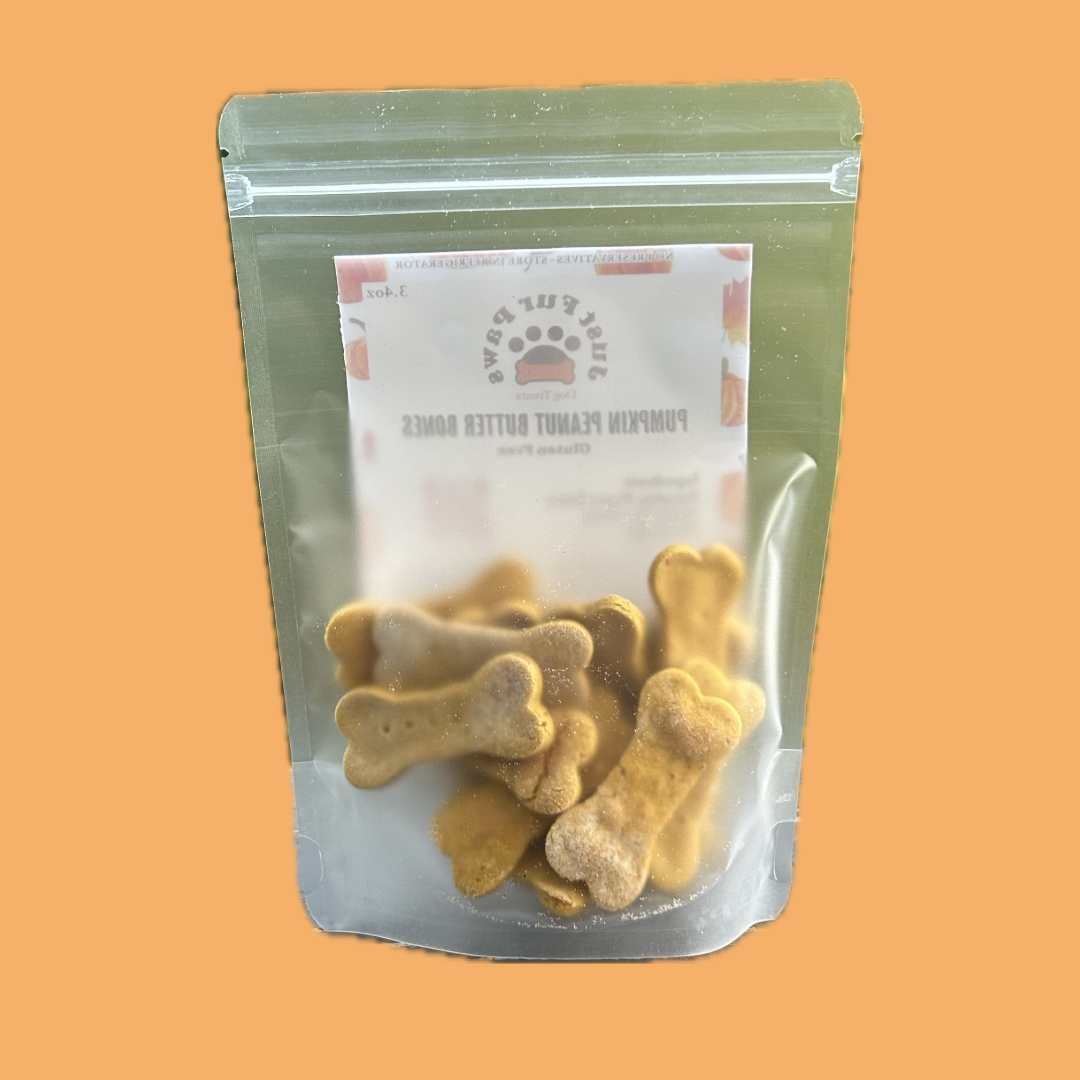 Pumpkin Peanut Butter Bones